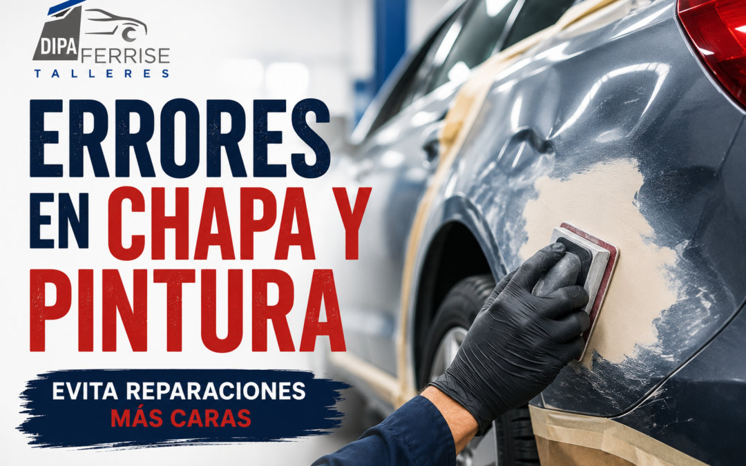 Errores comunes en chapa y pintura
