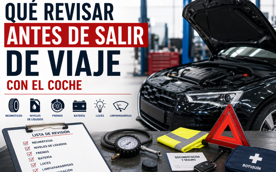 Qué revisar antes de salir de viaje con el coche