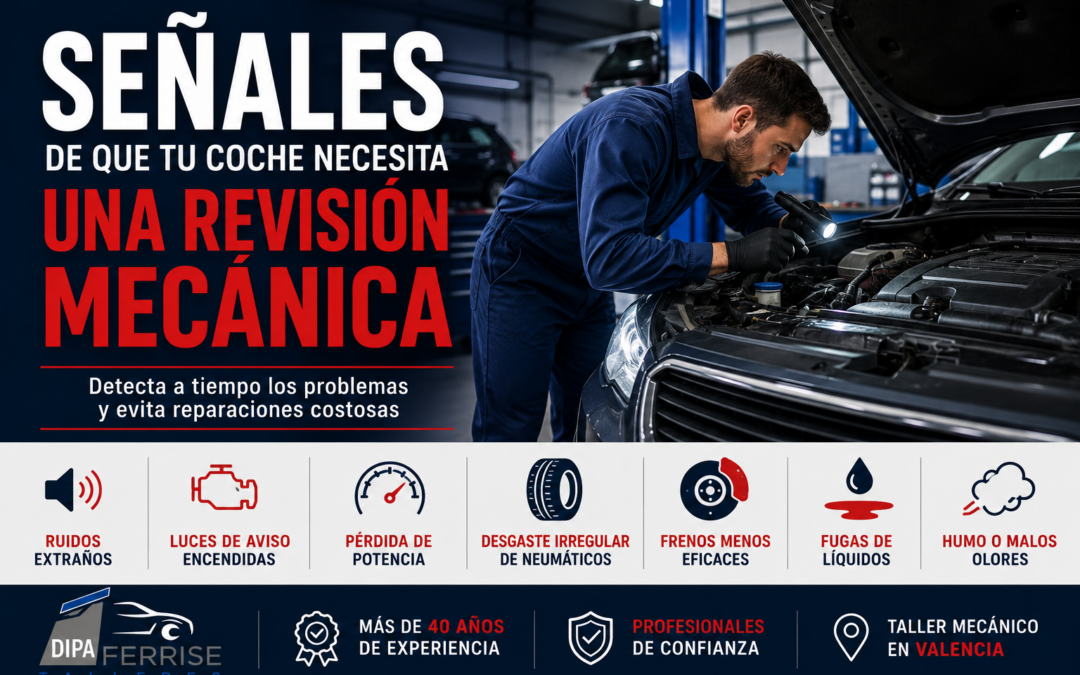 Señales de que tu coche necesita una revisión mecánica