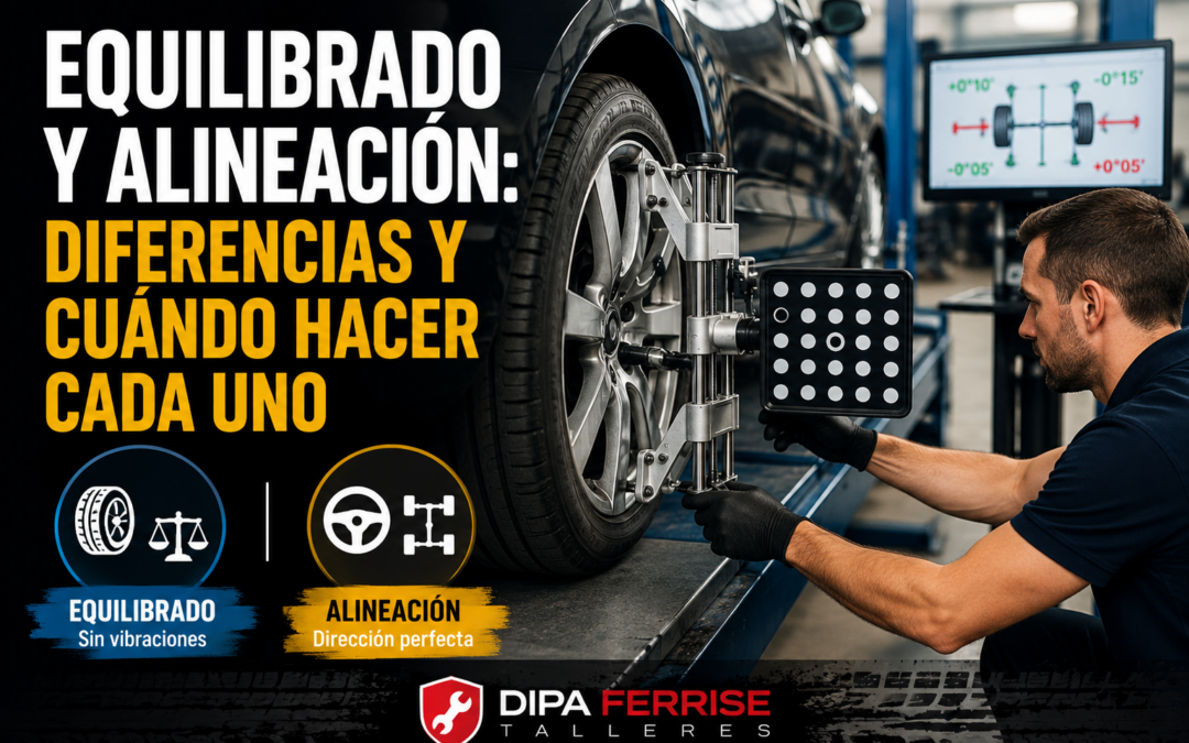 Equilibrado y alineación: diferencias y cuándo hacer cada uno