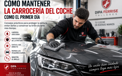 Cómo mantener la carrocería del coche como el primer día