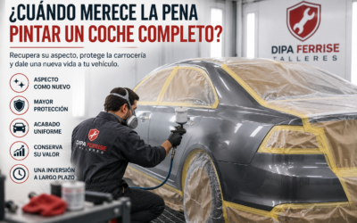 ¿Cuándo merece la pena pintar un coche completo?