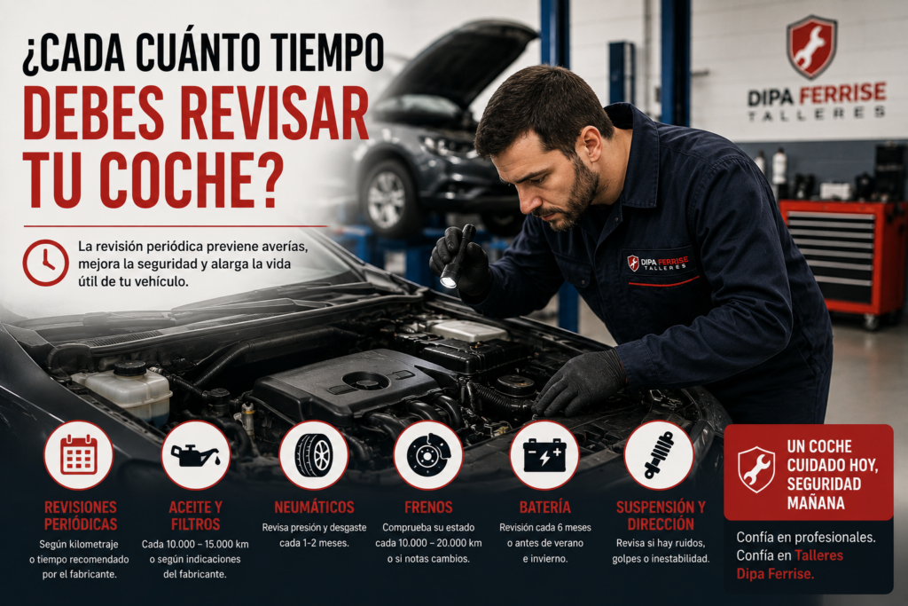 cada cuánto tiempo debes revisar tu coche