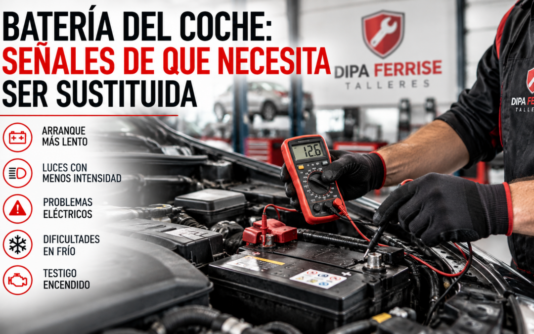 Batería del coche: señales de que necesita ser sustituida